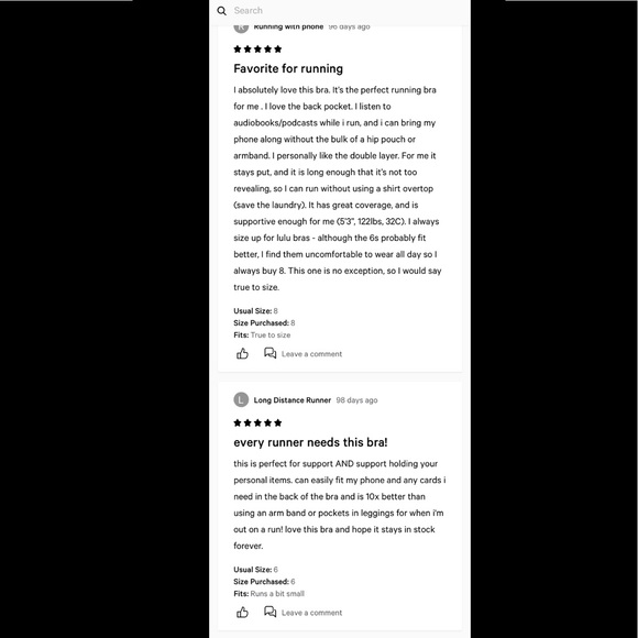 💕LULULEMON STASH IT BRA/CROP-QUICK START MULTI💕 - Picture 15 of 16